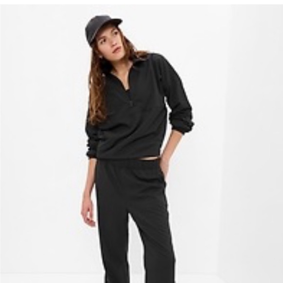 Black Quarter-zip sweater - Picture 2 of 2